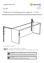 Предварительный просмотр 1 страницы Harrod FBL-849 Assembly Instructions Manual