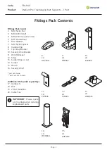 Предварительный просмотр 3 страницы Harrod FBL-849 Assembly Instructions Manual