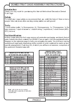 Предварительный просмотр 3 страницы Harrod GFC-130 Assembly And Installation Instructions Manual