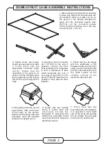 Предварительный просмотр 4 страницы Harrod GFC-130 Assembly And Installation Instructions Manual