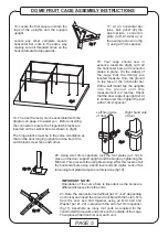 Предварительный просмотр 6 страницы Harrod GFC-130 Assembly And Installation Instructions Manual