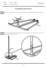 Preview for 3 page of Harrod NBL-103 Assembly Instructions