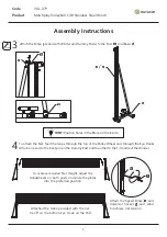 Предварительный просмотр 4 страницы Harrod VOL-079 Assembly Instructions