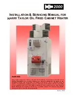 Harry Taylor HT2000 Installation & Servicing Manual preview