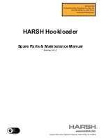 Harsh RL-J100 Spare Parts & Maintenance Manual preview