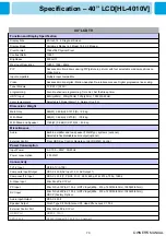 Preview for 71 page of Harsper HL-320V Owner'S Manual