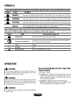 Preview for 3 page of HART HACJ01 Operator'S Manual