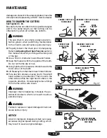 Preview for 27 page of HART HGCS02 20V Operator'S Manual