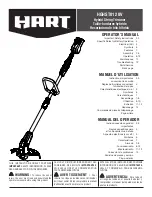 HART HGHST01 Operator'S Manual preview