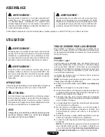 Preview for 8 page of HART HLCG03 Operator'S Manual