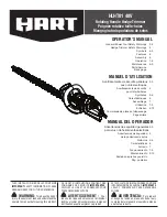 HART HLHT01 Operator'S Manual preview