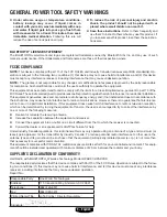 Preview for 3 page of HART HPAD01 Operator'S Manual