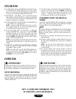 Preview for 13 page of HART HPAD01 Operator'S Manual