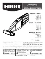 Preview for 1 page of HART HPBB34 Operator'S Manual