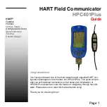 HART HPC401Plus Manual preview