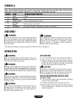 Preview for 5 page of HART HPDD01 Operator'S Manual