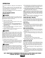 Preview for 8 page of HART HPHD01 Operator'S Manual