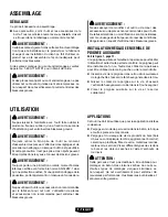 Preview for 13 page of HART HPHD01 Operator'S Manual