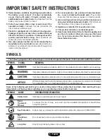 Preview for 3 page of HART HPHV01 Operator'S Manual