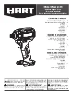 Preview for 1 page of HART HPID25 Operator'S Manual