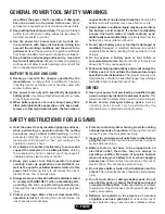 Preview for 3 page of HART HPJS01 20V Operator'S Manual