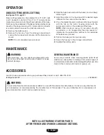 Preview for 8 page of HART HPJS01 20V Operator'S Manual