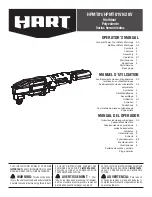 Preview for 1 page of HART HPMT01 Operator'S Manual