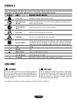 Preview for 4 page of HART HPSV01 Operator'S Manual