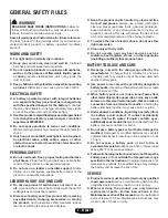 Preview for 2 page of HART HPWL01 Operator'S Manual