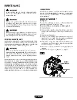 Preview for 29 page of HART HTMS33 Operator'S Manual