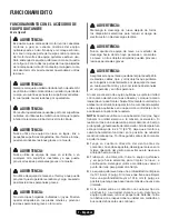 Preview for 26 page of HART HTSNW00 Operator'S Manual