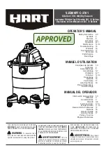 HART VJC809PF-C-3701 Operator'S Manual preview