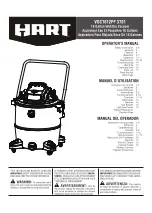 HART VOC1612PF 3701 Operator'S Manual preview