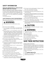 Preview for 2 page of HART VOC812SW 3701 Operator'S Manual