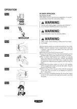 Preview for 10 page of HART VOC812SW 3701 Operator'S Manual