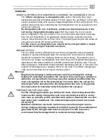 Preview for 19 page of Hartenberger Mini Compact LCD Instructions For Use Manual