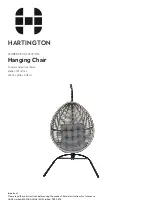 HARTINGTON FLORENCE Hanging Chair Quick Start Manual preview