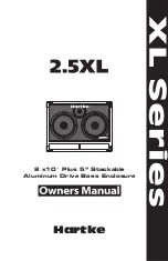 Hartke 2.5xl Owner'S Manual preview