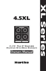 Hartke 4.5XL Owner'S Manual preview