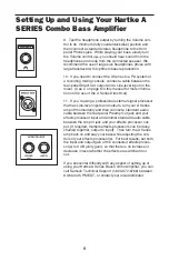 Preview for 10 page of Hartke A100 Owner'S Manual