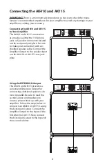 Preview for 8 page of Hartke AK115 Owner'S Manual