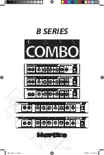 Preview for 1 page of Hartke B Series B150 User Manual