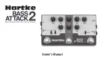 Hartke Bass Attack 2 Owner'S Manual preview