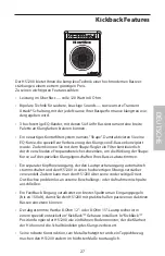 Preview for 27 page of Hartke HS 1200
KickBack User Manual