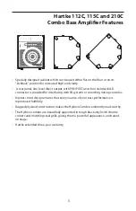 Preview for 7 page of Hartke Hydrive 112C Owner'S Manual