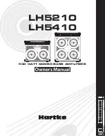 Preview for 1 page of Hartke HyDrive HM5410 User Manual