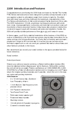 Preview for 2 page of Hartke PRO 2200 User Manual