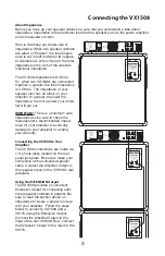 Preview for 3 page of Hartke VX1508 Owner'S Manual