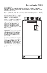 Preview for 3 page of Hartke VX810 Owner'S Manual