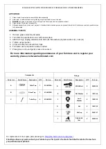 Hartman 62400122 Assembly Instructions предпросмотр